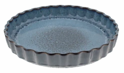 Oldenhof 1821 Quichevorm ø 27 Cm Aardewerk Indigo Spickel Blauw