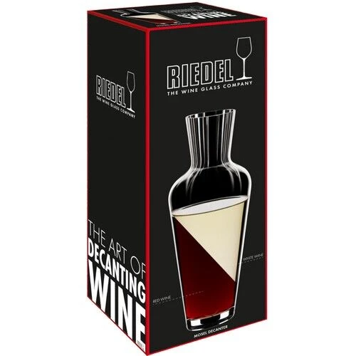 Riedel Mosel Decanteerkaraf 1,32 Liter Kristalglas 4 Riedel Mosel Decanteerkaraf 1,32 Liter Kristalglas - Afbeelding 2