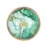 By Room Schaal Rond ø 25 Cm Mangohout Marble Green -Barbenodigdheden Winkel 14557n 1