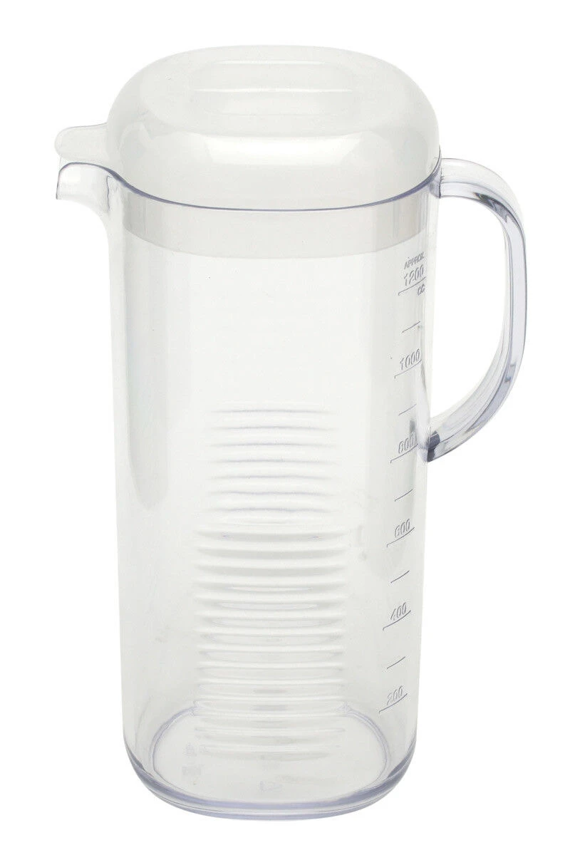 Oldenhof Waterkan Met Deksel 1,2 Liter Kunststof 3 Oldenhof Waterkan Met Deksel 1,2 Liter Kunststof