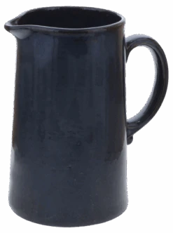 Oldenhof 1821 Cilinder Karaf 1,2 Liter Aardewerk Blauw