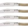 Laguiole En Aubrac Shepherd's Cross Steakmes 11,5 Cm Hoorn 4 Stuks -Barbenodigdheden Winkel 2862 41254 1