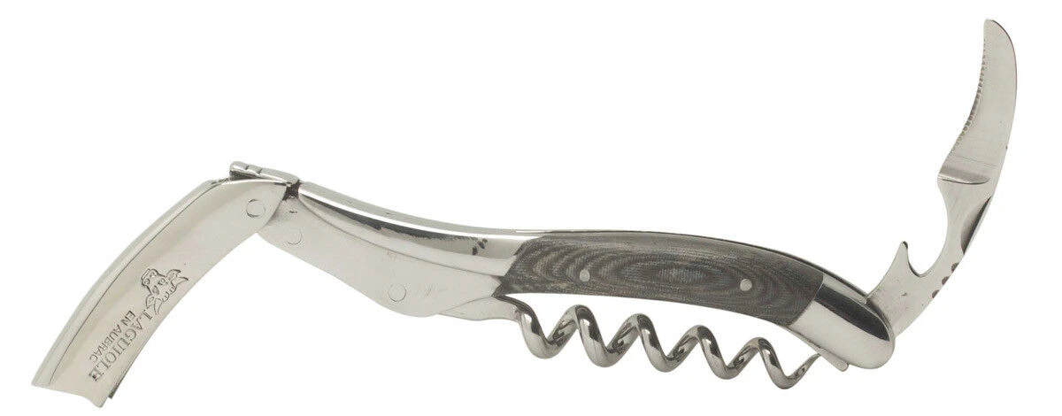 Laguiole En Aubrac Kelnersmes 12 Cm Grijs Canvas 3 Laguiole En Aubrac Kelnersmes 12 Cm Grijs Canvas