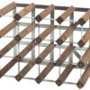 Traditional Wine Rack Co. Wijnrek 39 X 33 Cm Donker Hout -Barbenodigdheden Winkel 5484 53885 1