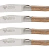 Laguiole En Aubrac Shepherd's Cross Steakmes 11,5 Cm Olijfhout 4 Stuks -Barbenodigdheden Winkel 5597 41265 1