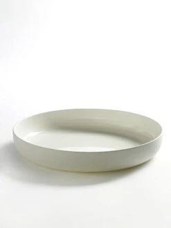 Serax Base Diep Bord ø 28 Cm Hoogte 4,5 Cm Porselein Wit Mat