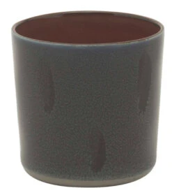 Serax Terres De Rêves Beker Cilinder 250 Ml ø 7,5 Cm Stoneware Donkerblauw-rust