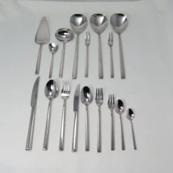 Wilkens Cantone Bestekcassette 6-persoons Rvs Glans 62-delig -Barbenodigdheden Winkel 62shiny