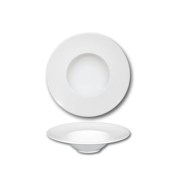 Oldenhof Napoli Diep Bord ø 27,5 Cm Porselein Wit 3 Oldenhof Napoli Diep Bord ø 27,5 Cm Porselein Wit