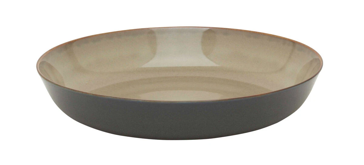 Serax Terres De Rêves Schaal Rond ø 21 Stoneware Misty Grey - Donkerblauw 3 Serax Terres De Rêves Schaal Rond ø 21 Stoneware Misty Grey - Donkerblauw