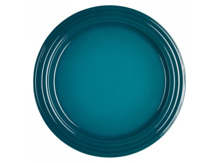 Le Creuset Dinerbord ø 27 Cm Aardewerk Deep Teal 3 Le Creuset Dinerbord ø 27 Cm Aardewerk Deep Teal