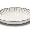 Serax INKU By Sergio Herman Serveerschaal M ø 32 Cm H 5 Cm Aardewerk Wit -Barbenodigdheden Winkel b5120246w 1