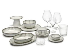 Serax INKU By Sergio Herman Serveerschaal M ø 32 Cm H 5 Cm Aardewerk Wit -Barbenodigdheden Winkel b5120247ws2b 1