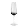 Broste Copenhagen Smoke Champagneglas Glas Zwart -Barbenodigdheden Winkel broste copenhagen smoke champagneglas glas zwart