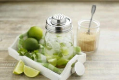 Happy Tappi Voorraadpot Met Cocktailshaker 500 Ml Glas Rvs -Barbenodigdheden Winkel genc078c tappo shaker con vaso qs500 ambientata a 02