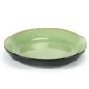 Serax Pure Lage Schaal ø 24,5 Cm Aardewerk Zwart/groen -Barbenodigdheden Winkel image data serax pascale 20naessens b1013054zg pascale naessens schaal medium zeegroen 1