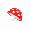 Ototo Magic Mushroom Wijnstop En -trechter Silicone Rood/wit -Barbenodigdheden Winkel magic mushroom