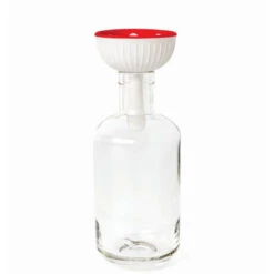 Ototo Magic Mushroom Wijnstop En -trechter Silicone Rood/wit -Barbenodigdheden Winkel magic mushroom 2