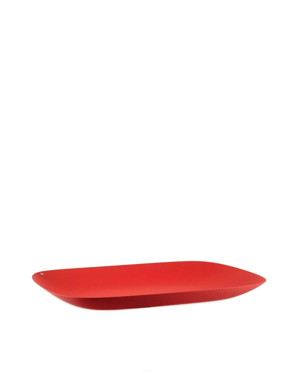 Alessi Moiré Dienblad 45 X 34 Cm Rvs Rood 3 Alessi Moiré Dienblad 45 X 34 Cm Rvs Rood
