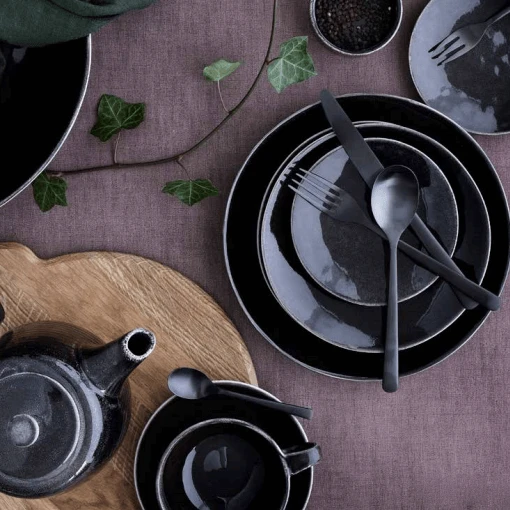 Broste Copenhagen Nordic Coal Kom ø 15 Cm Aardewerk Bruin 4 Broste Copenhagen Nordic Coal Kom ø 15 Cm Aardewerk Bruin - Afbeelding 2