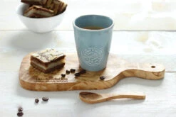 Bowls And Dishes Pure Olive Wood Serveerplank Met Handvat 35 Cm Olijfhout -Barbenodigdheden Winkel o1230 koffie 3
