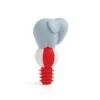 Ototo Phil Wijnstop Silicone Rood/wit -Barbenodigdheden Winkel ototo phil wijnstop silicone rood wit 1 1