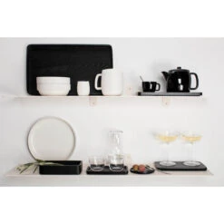 Serax Passe-Partout Dienblad ø 35 Cm H 2,8 Cm Hout Zwart 9 Serax Passe-Partout Dienblad ø 35 Cm H 2,8 Cm Hout Zwart -Barbenodigdheden Winkel passe partout 3 19