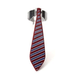 Peleg Bottle Tie Kurkentrekker Strepenpatroon 11,5 Cm Rvs Rood