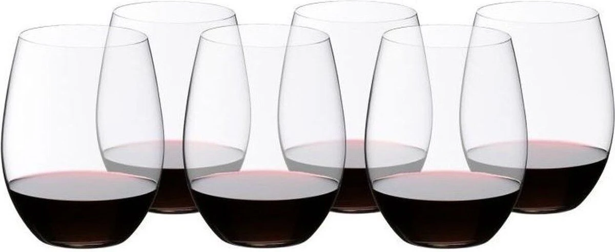 Riedel The O Wine Cabernet/Merlot Tumbler 600 Ml Kristalglas 6 Stuks 4 Riedel The O Wine Cabernet/Merlot Tumbler 600 Ml Kristalglas 6 Stuks - Afbeelding 2
