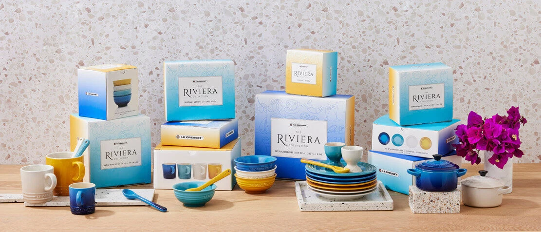 Le Creuset Riviera Collection Lepel Aardewerk 4-delig 4 Le Creuset Riviera Collection Lepel Aardewerk 4-delig - Afbeelding 2