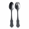 Sabre Old Fashion Slacouvert Kunststof Dark Grey 2-delig -Barbenodigdheden Winkel salad set 2 pcs old fashion dark grey ga hd