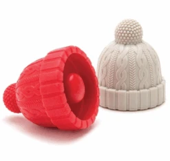 Monkey Business Beanie Wijnstop Silicone Rood En Grijs