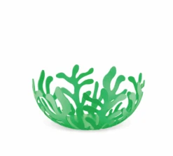 Alessi Mediterraneo Fruitschaal ø 25 Cm Rvs Groen