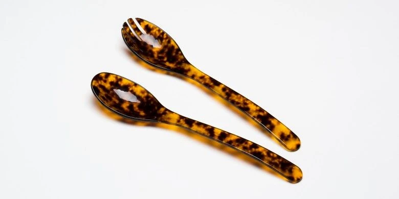 G. F. Heim Söhne Saladecouvert 29,5 Cm Kunststof Schildpad 3 G. F. Heim Söhne Saladecouvert 29,5 Cm Kunststof Schildpad