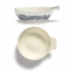 Serax Feast By Ottolenghi Tapasbord L ø 11 Cm H 3,5 Cm Aardewerk White + Swirl-Stripes Blue -Barbenodigdheden Winkel serax feast by ottolenghi tapasbord l 11 cm h 3 5 cm aardewerk white swirl stripes blue