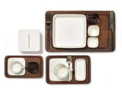 Serax HEII Marcel Wolterinck Bord Vierkant 20 X 20 Cm Porselein Wit -Barbenodigdheden Winkel serax 1 3