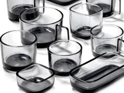 Serax HEII Marcel Wolterinck Tumbler 150 Ml ø 7 Cm H 5,5 Cm Glas Zwart -Barbenodigdheden Winkel serax glas 1 1 4