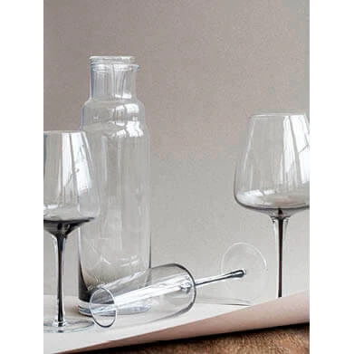 Broste Copenhagen Smoke Rode Wijnglas 650 Ml ø 10,4 Cm Glas 4 Broste Copenhagen Smoke Rode Wijnglas 650 Ml ø 10,4 Cm Glas - Afbeelding 2
