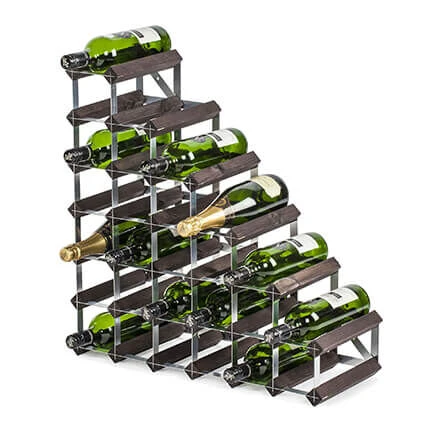 Traditional Wine Rack Co. Wijnrek Voor Onder De Trap 61,2 X 22,8 Cm Verbrande Eik Bruin 4 Traditional Wine Rack Co. Wijnrek Voor Onder De Trap 61,2 X 22,8 Cm Verbrande Eik Bruin - Afbeelding 2