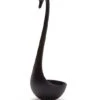 Ototo Swanky Drijvende Soeplepel 27,5 Cm Kunststof Zwart -Barbenodigdheden Winkel swanky black